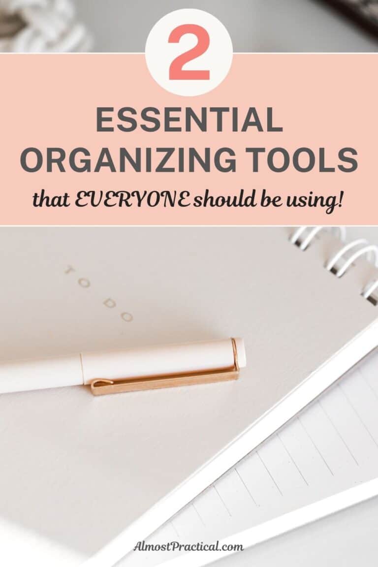 The 2 Essential Organizing Tools that You Should NOT Do Without
