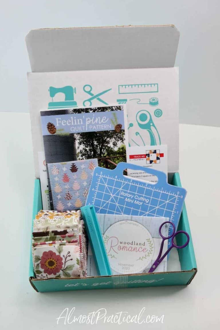 Sew Sampler Box Unboxing – November 2020