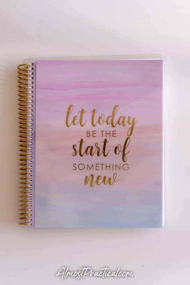 The Erin Condren Vision Journal