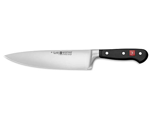 WÜSTHOF 4582/20 Classic 8 Inch Chef’s Knife,Black,8-Inch