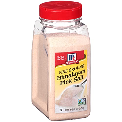 McCormick Fine Pink Himalayan Salt (Pink Salt for Cooking), 26 oz