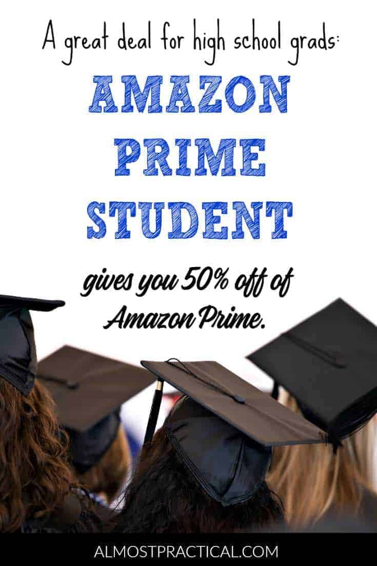 Amazon Prime Student: Get 50% Off of Amazon Prime