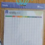 Erin Condren Bill Payment Organizer