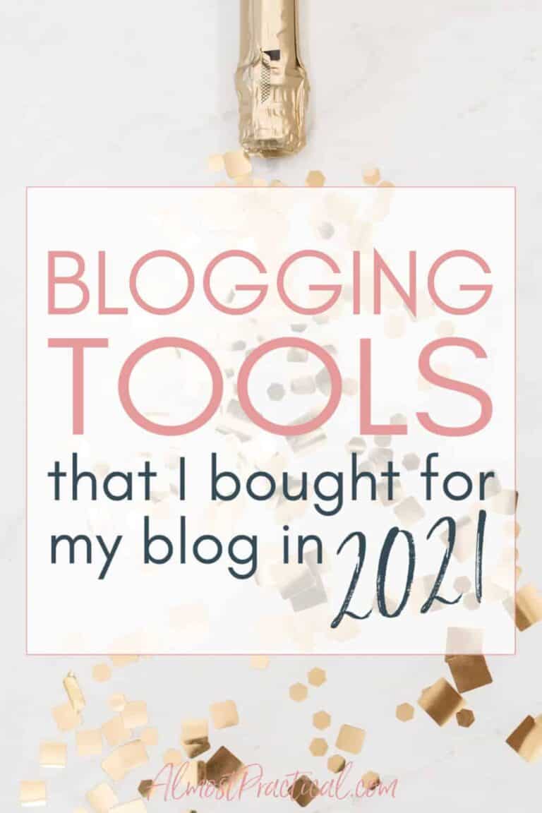 Blogging Tools that I Bought for 2021