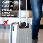 When you travel, there is no one perfect piece of carry-on luggage. This is how I choose the best carry-on bag for our family vacations and my business trips.