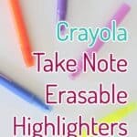 Crayola Take Note Erasable Highlighters