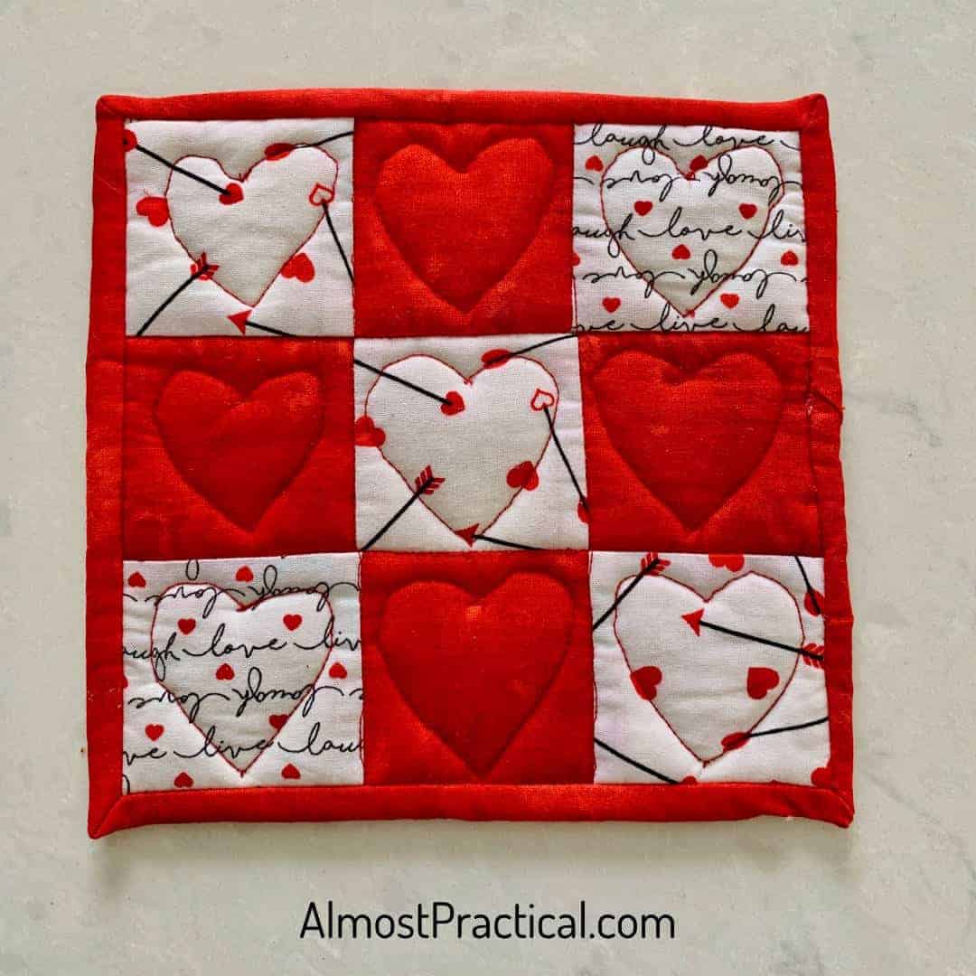 Valentine's Day Potholders