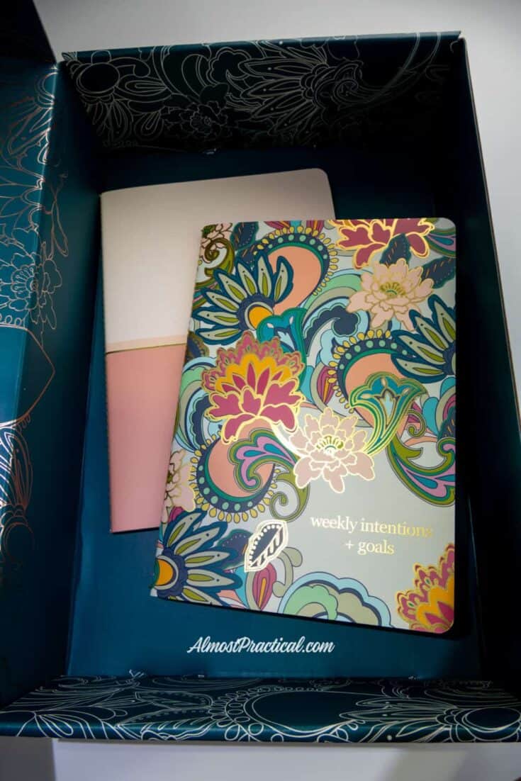 2 Erin Condren Petite Planner Journals in the 2019 Erin Condren Winter Surprise Box.