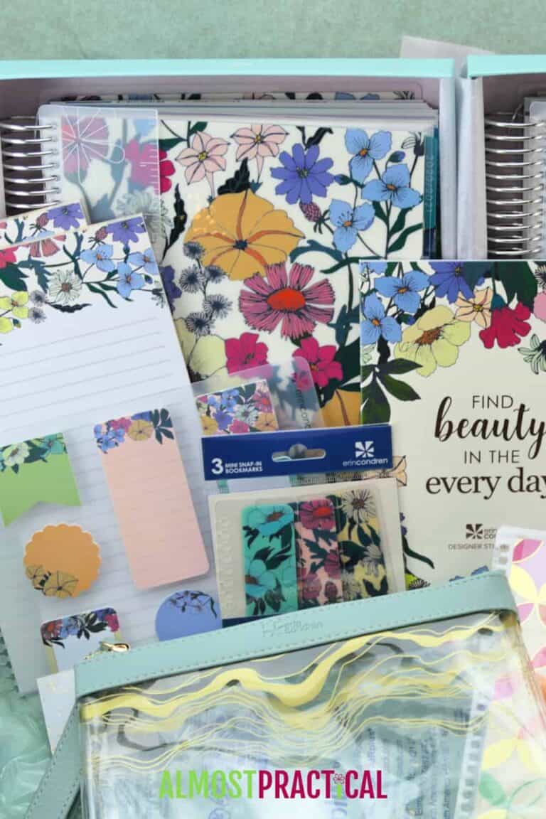 Erin Condren Flower Power LifePlanner Review