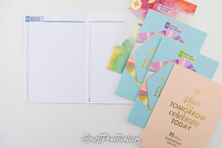 5 Ways to Use Your Erin Condren Perpetual Calendar