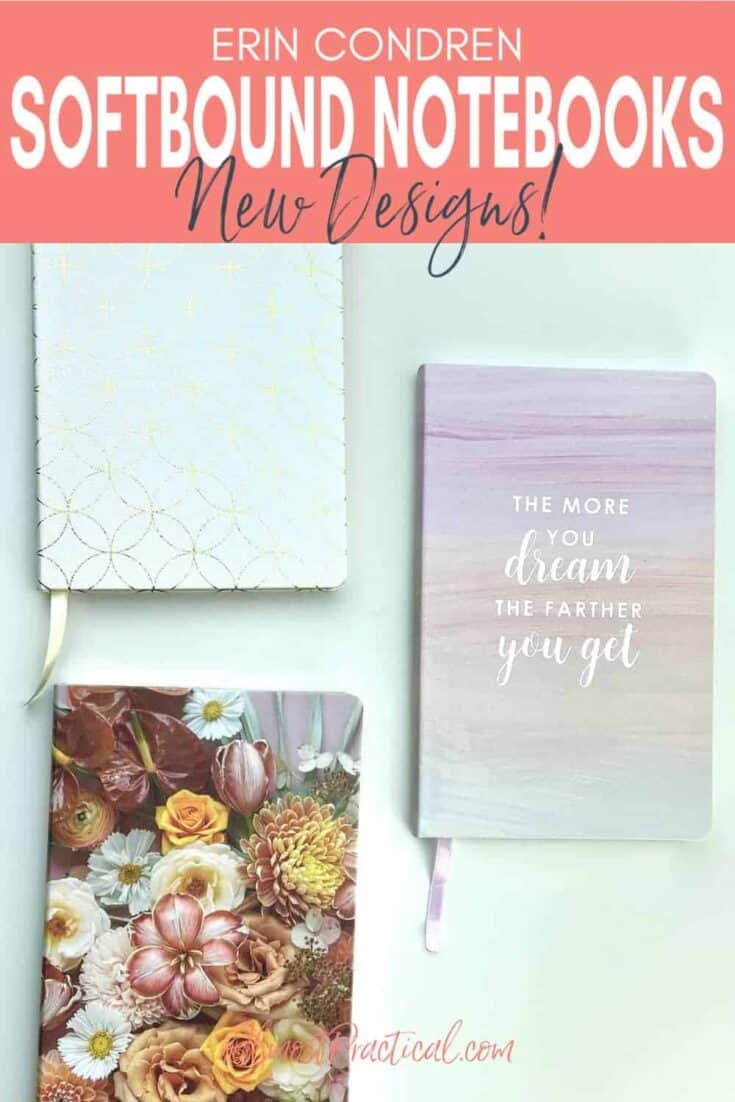 3 Erin Condren Softbound Notebooks