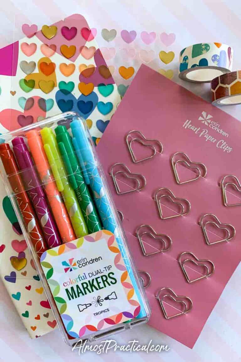 Erin Condren Valentine’s Day Bundle and LifePlanner Cover Review