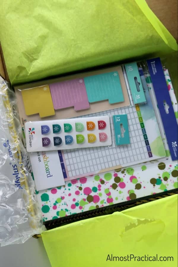 Unboxing Erin Condren Deluxe Monthly Planner