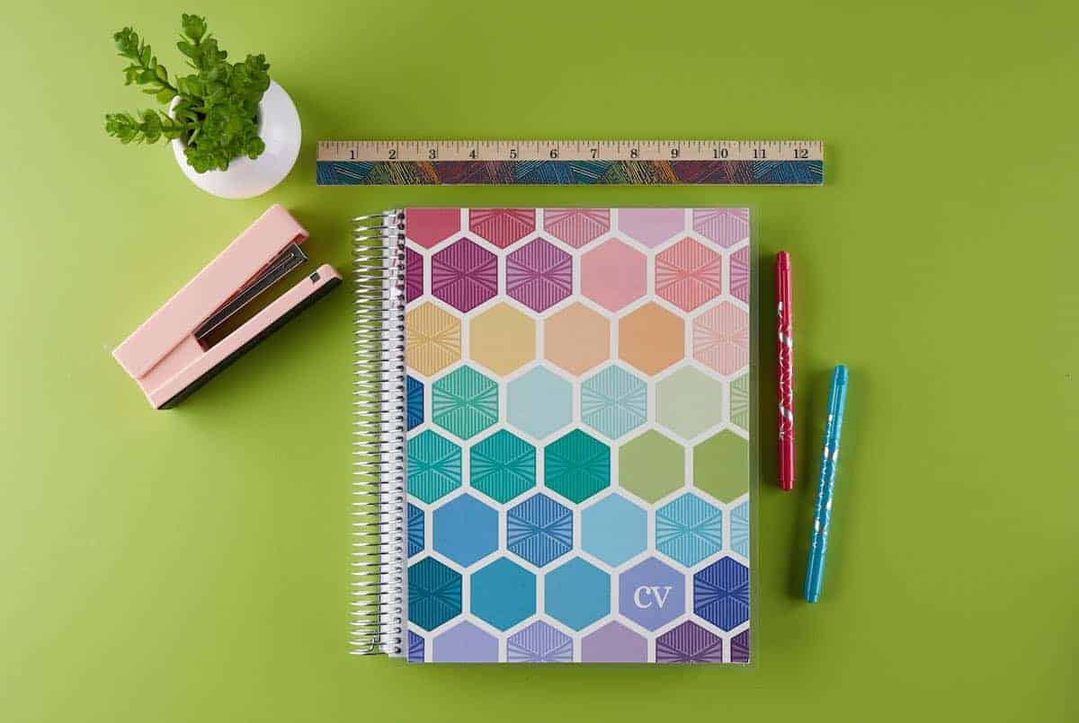 Erin Condren Deluxe Monthly Planner Sizes