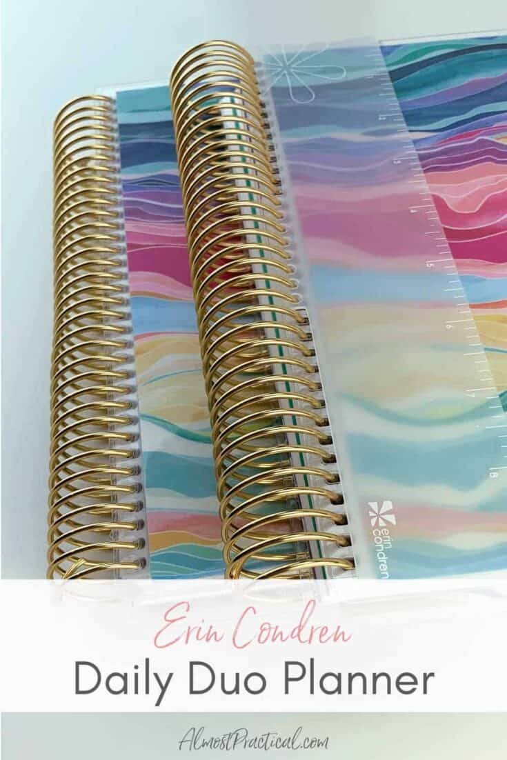 the Erin Condren Daily Duo planner