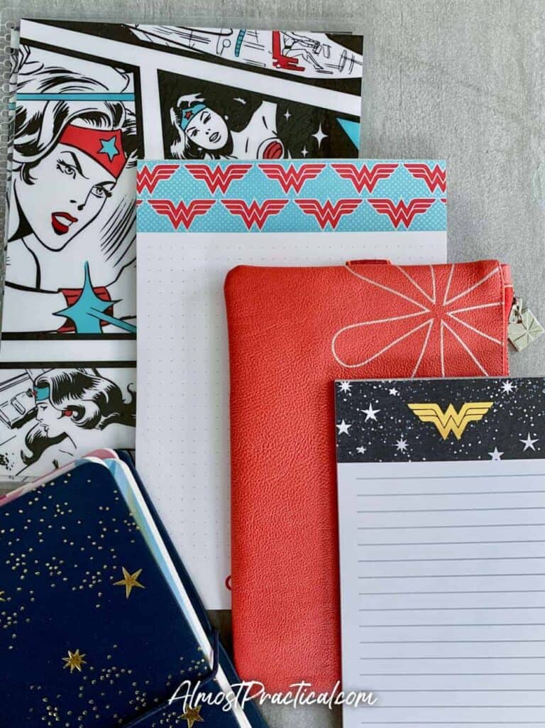 Erin Condren Wonder Woman Collection – Who is Your Hero?