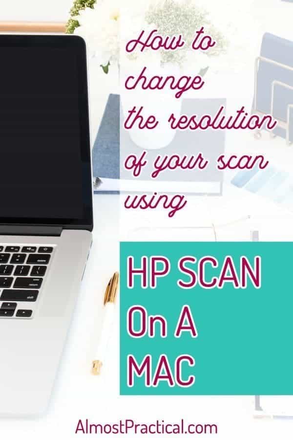 hp scan mac