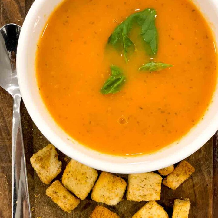 Instant Pot Tomato Basil Soup