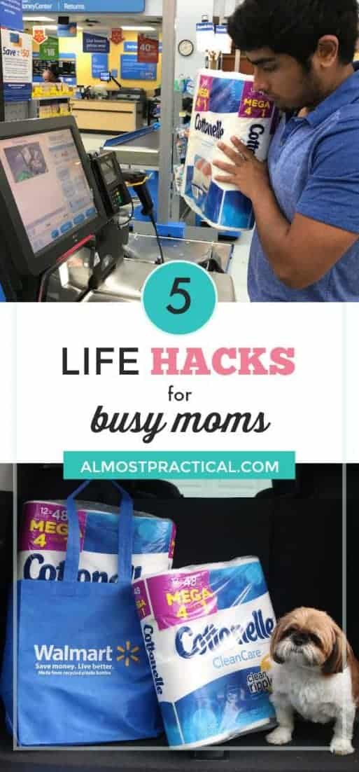 Let's face it, when kids are home for the summer, busy moms get busier. These 5 life hacks will help you get things done more efficiently.