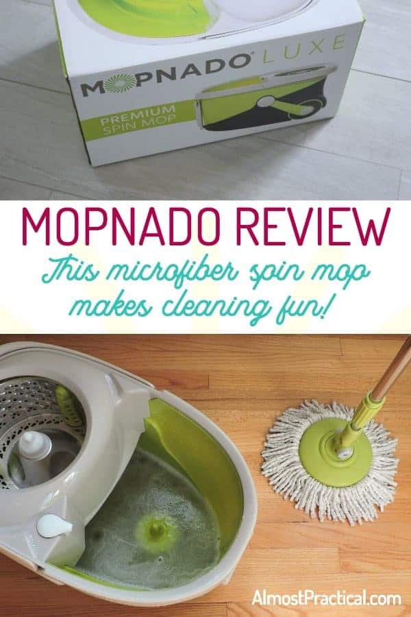 Mopnado Review – This microfiber spin mop makes cleaning fun!