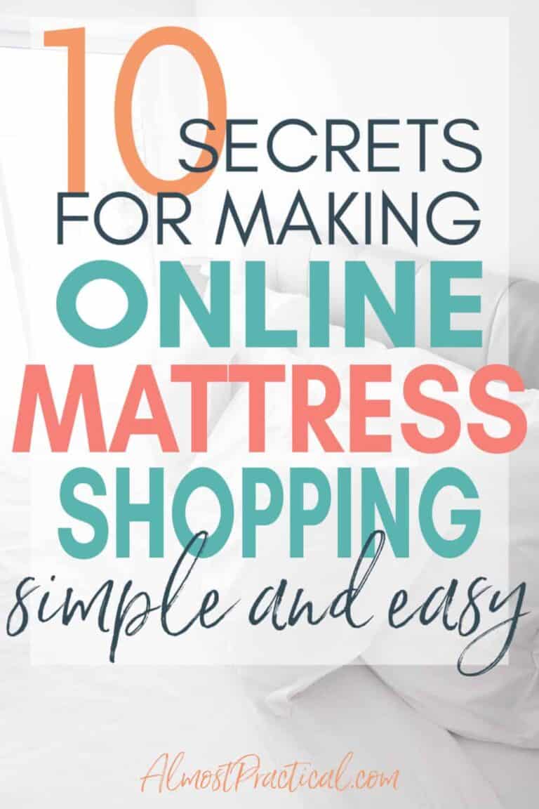 10 Secrets for Making Online Mattress Shopping Easier