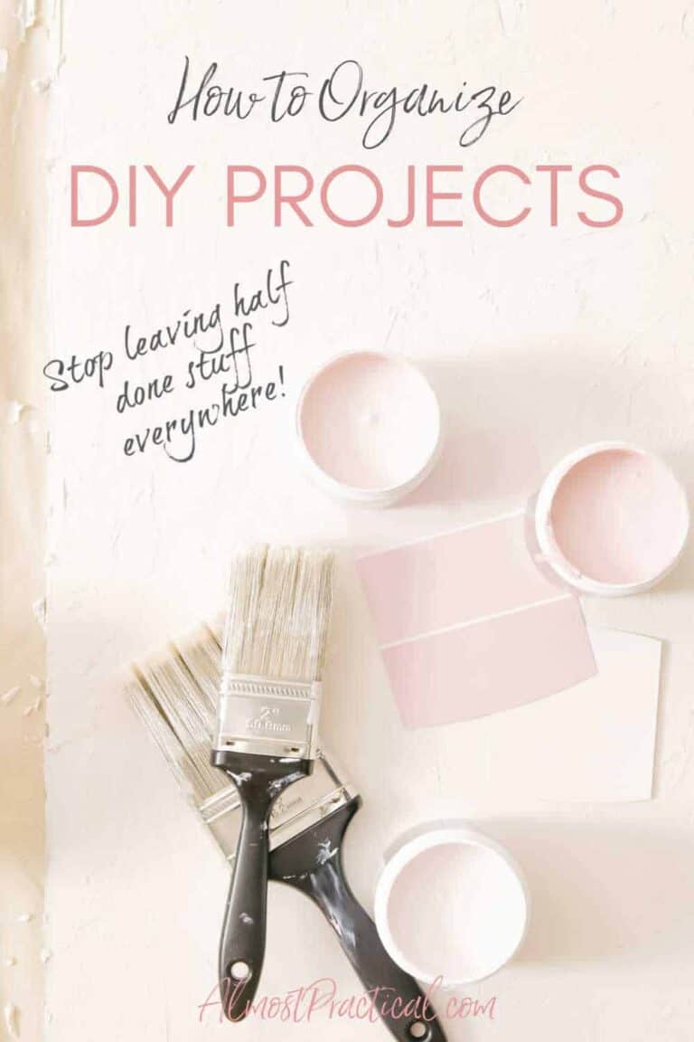 How to Organize Your DIY Projects