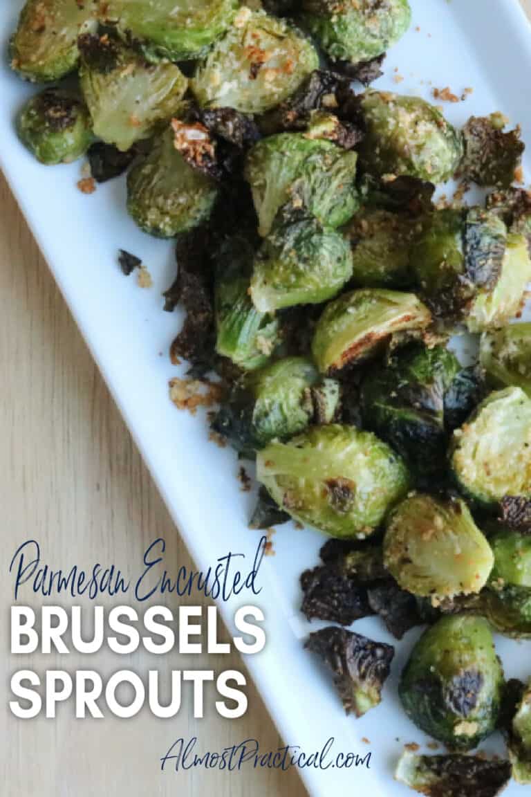 Roasted Brussel Sprouts Recipe – Parmesan Encrusted