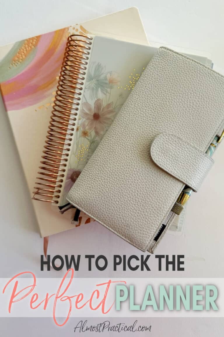 How to Pick the Perfect Planner