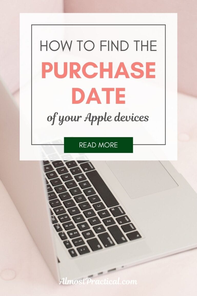Where to Find the Purchase Date of an Apple Device