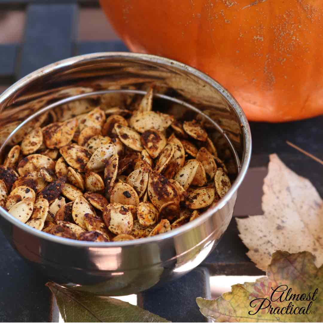 This roasted pumpkin seeds recipe adds a little flair to a plain Halloween staple. Spices and lemon juice add a little kick to an ordinary Fall snack. Spice up your Thanksgiving table by putting these out as an appetizer.