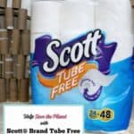 Help save the planet with Scott® Brand Tube-Free toilet paper and toss the tube. Earth Day is a great time to think about green alternatives to products you already buy.