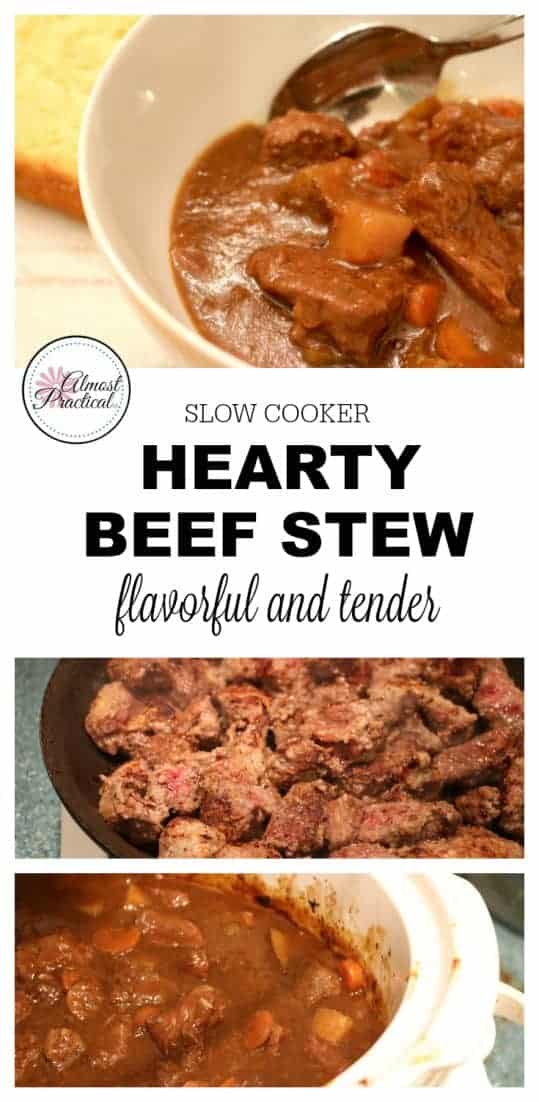 This hearty slow cooker beef stew recipe is a main dish that is sure to satisfy.