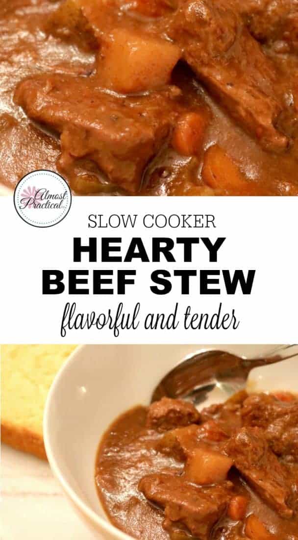 Flavorful Beef Stew Recipe in the Slow Cooker