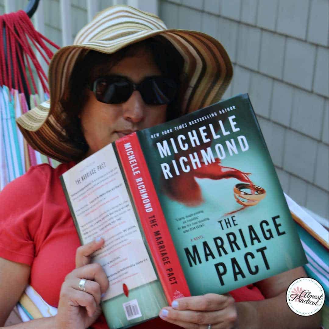 The Marriage Pact by Michelle Richmond is a spine chilling page turner that will keep up into the wee hours of the night. One of the must read books of the summer.