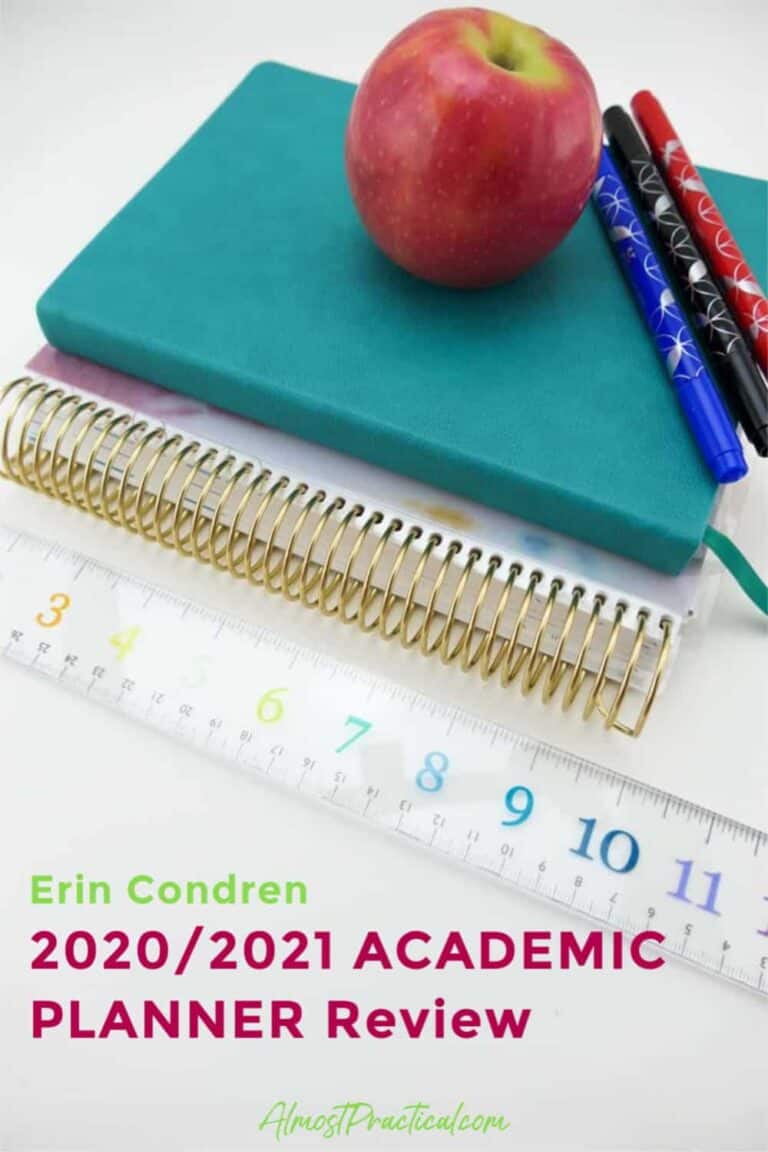 Erin Condren Academic Planner Review – 2020/2021