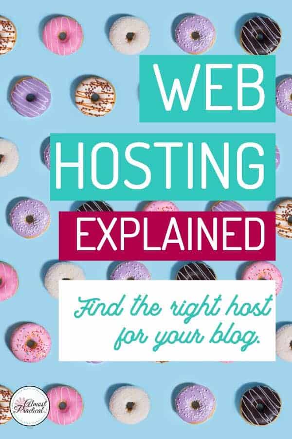 Web hosting explained.