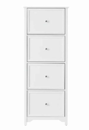 white file cabinet