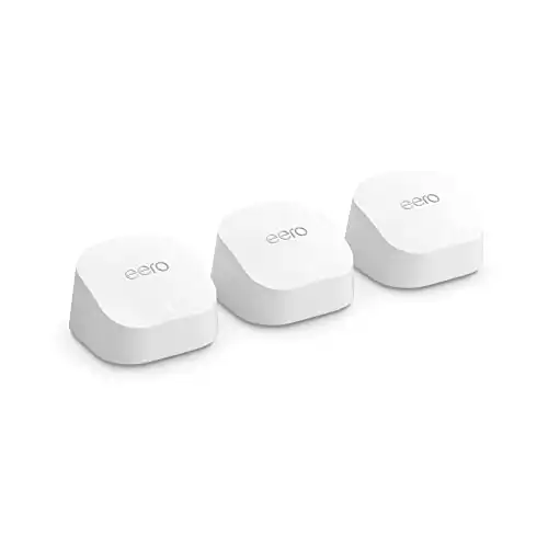 Eero 6+ mesh Wi-Fi system, 3-pack