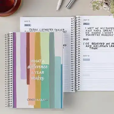 Erin Condren A5 Year Over Year Journal - 2 Years